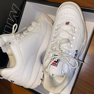Fila Platform Wedge Sneakers